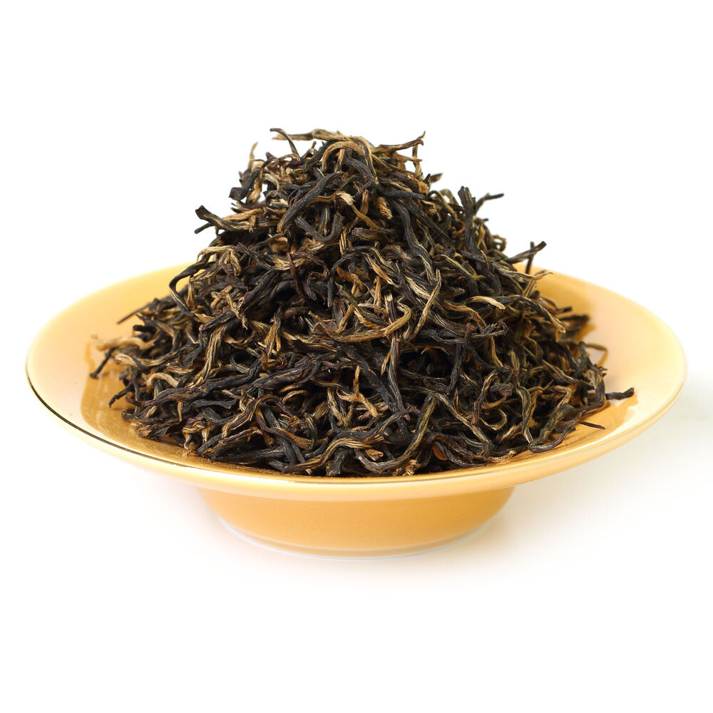 Tea100g Fujian Wuyi Jinjunmei Eyebrow Black Tea Chinese Loose - Golden Buds Main image