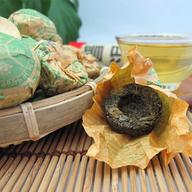 Laocang Mini Shen Puer Tuo Cha Original Taste Sheng Puerh Tuocha Secondary image