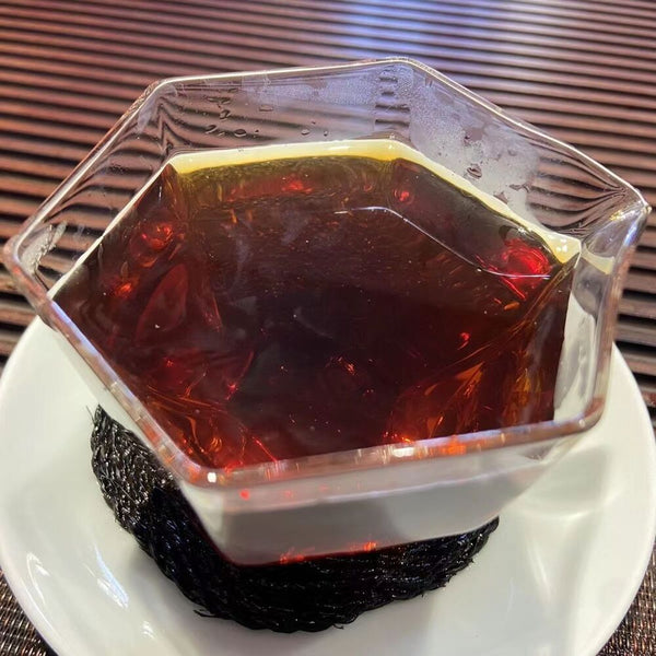 Ripe Pu-erh Tea Brick Menghai Old Tree Pu-erh Tea Top Pu'er Tea 250g Laobanzhang