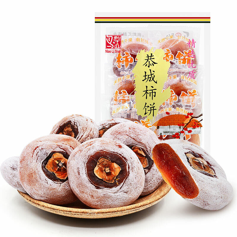 Dried Persimmon Snacks Chinese Food SHIBING 中国零食小吃零食 鸟犁山恭城月柿 340g