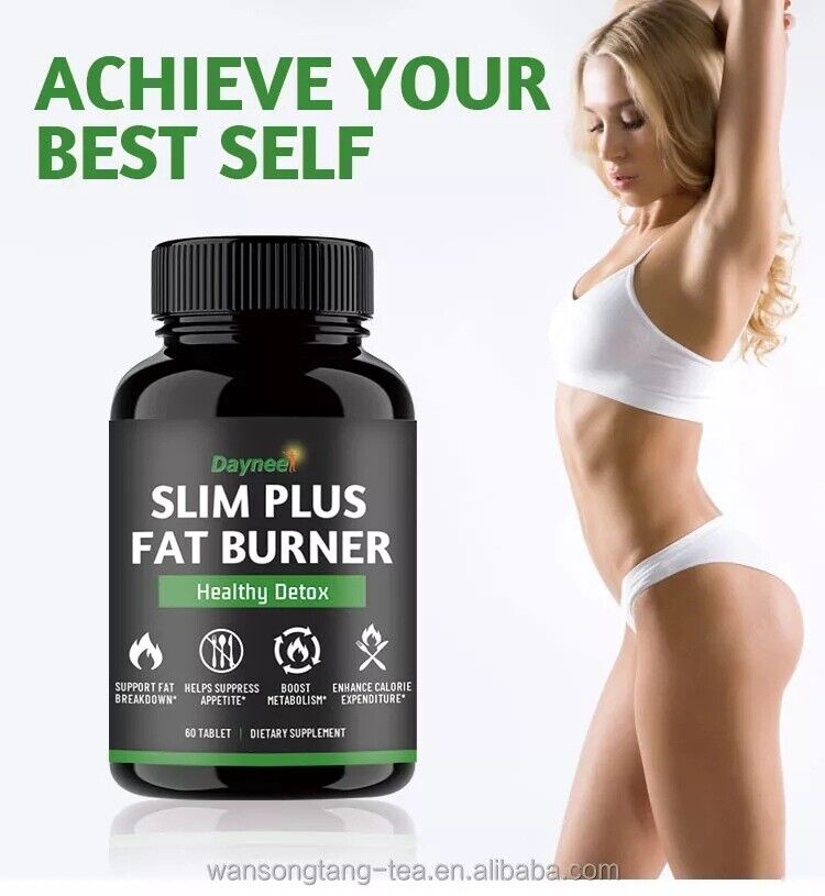 Slim Plus Fat Burner Gewichtsverlust Tablette 60 Tabletten Secondary image
