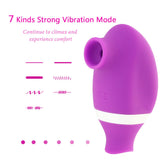 7 Speeds Sex Toy Waterproof for Women 3in1 Vibrator Clit Vaginal Sucker Licking