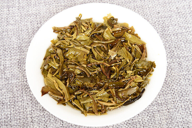 Pu-erh Tea Raw Tea Cake Bai Ling Golden Bud Raw Tea 100g Pu-erh Cake Tea
