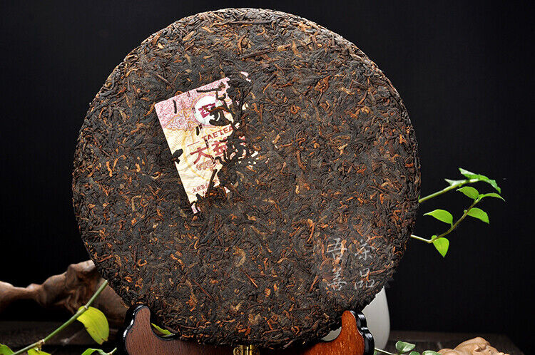 Yunnan Menghai Dayi 7592 Chi Tse Beeng Ripe Puer Pu Er Tea 357g 101 Batch