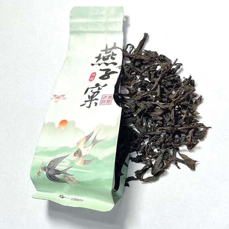 180g Yanzike Carbon Baked Oolong Tea Rougui Wuyi Rock Tea Bagged Chinese Red Tea Secondary image