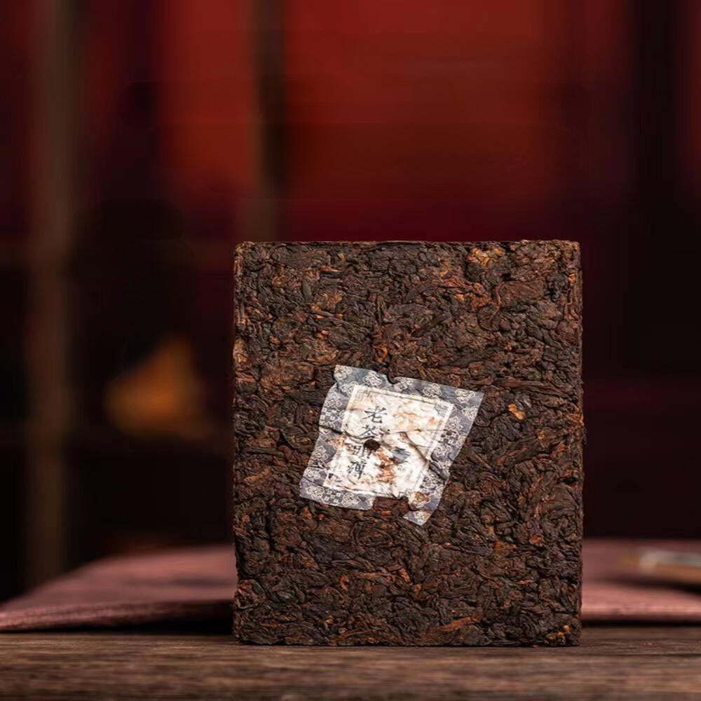 250g Puerh Ripe Tea Brick Iceland Laochatou Pu-erh Cooked Tea Yunnan Black Tea Secondary image