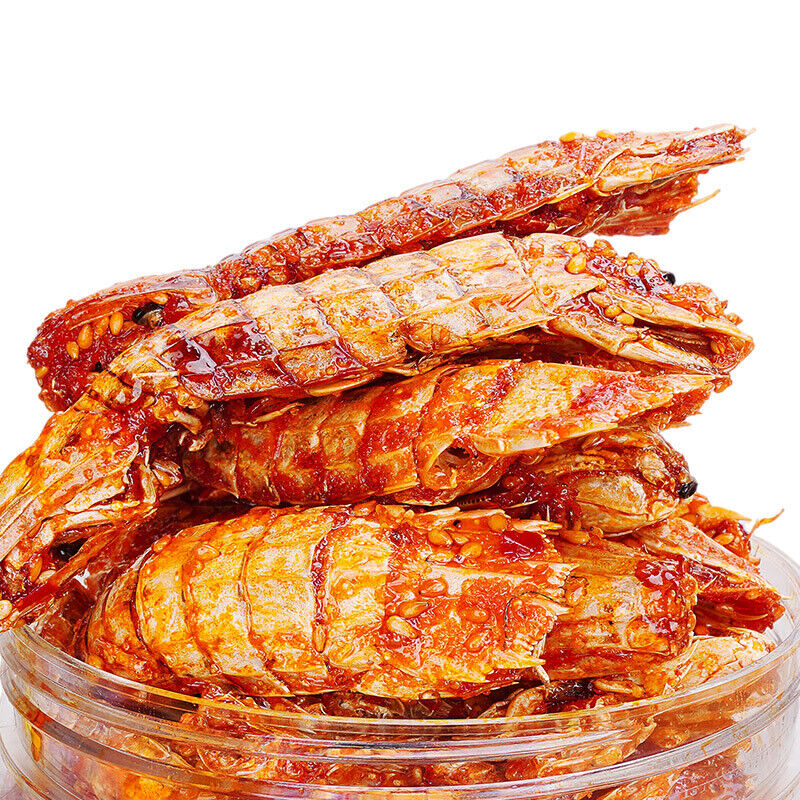 250g Mantis shrimp Spicy Pipi Shrimp Instant Cooked Seafood Deep Sea Snacks香辣皮皮虾