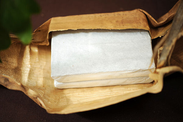 DR. PU'ER TEA Lao Man E Pu-erh Tea Brick 500g Old Tree Ripe Puer Pu'er Shu Tea