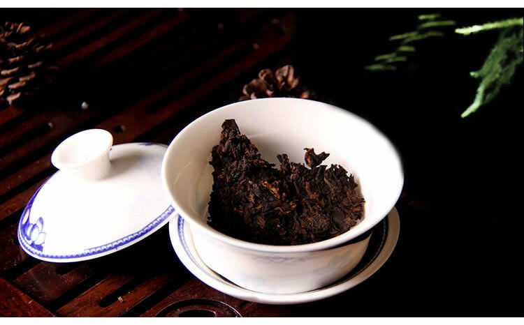 Treasures Puwen Yunya Pu'er 400g Ripe Puer Tea Cake Shu Puer Old Puerh Cha