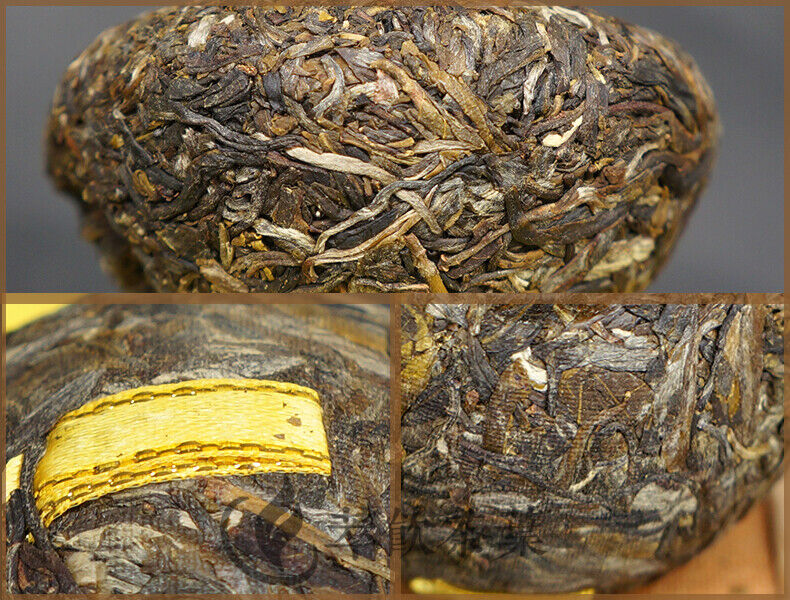 Xiaguan Golden Silk Tuo Cha Organic Puer Tea Raw Pu-erh Tea Tuocha 100g Box