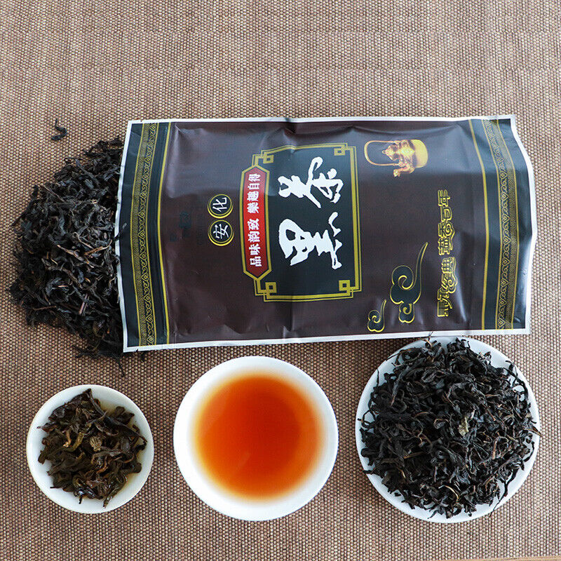 TIAN JIAN * Old Tea Yiyang Anhua Dark Tea Loose Leaf Chinese Tea HEI CHA 250g Main image