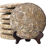 357g Yunnan Raw Puerh Tea Iceland Pu-erh Raw Tea Cake Big Leaves Pu'er Green Tea