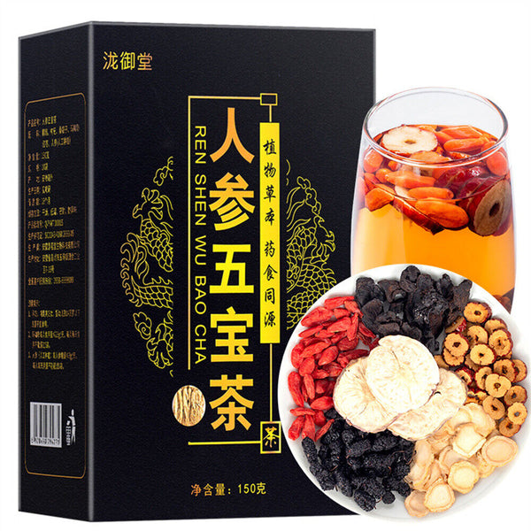 Kidney Tea Chinese Herbal Tea Kidney Tea Formula Ginseng Six Treasure Tea