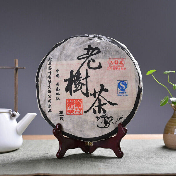 Yunnan MENGKU Brand Old Tree Tea Pu-erh Tea Cake 400g Ripe Puer Pu'erh Tea