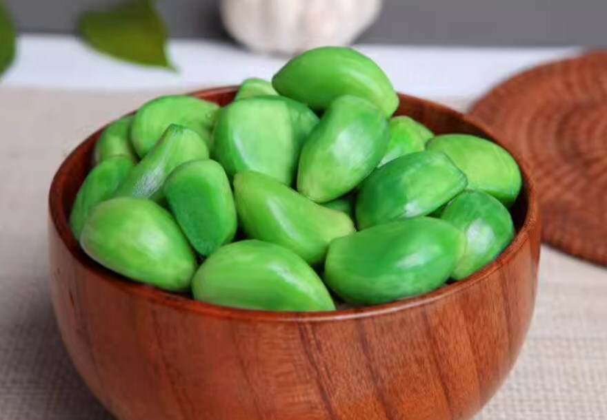 Zuckerknoblauch Grüner Knoblauch腊八蒜糖蒜绿蒜 Laba-Knoblauch