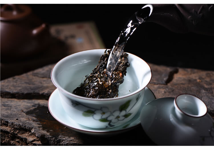 Yunnan Menghai Pu'er Tea Raw Tea Tuocha Ancient Tree Tea PU ER GUA CHA 500g