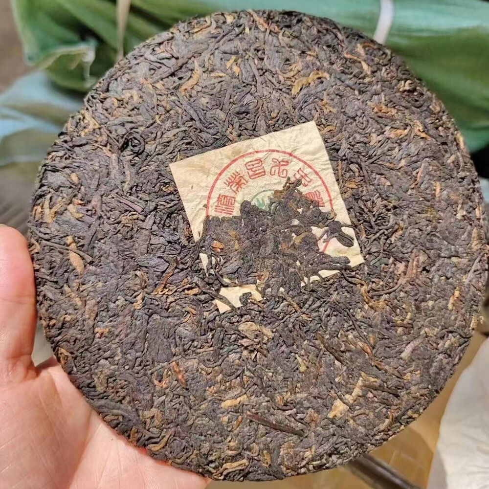 357g Yunnan Old Puerh Tea Cake Bingdao Spring Raw Pu'er Tea Pu-erh Cake Tea Secondary image