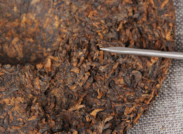 Iceland Aged Tree Ripe PuEr Tea Aged Tree Palace Golden Shu Pu-Erh Tea 357g