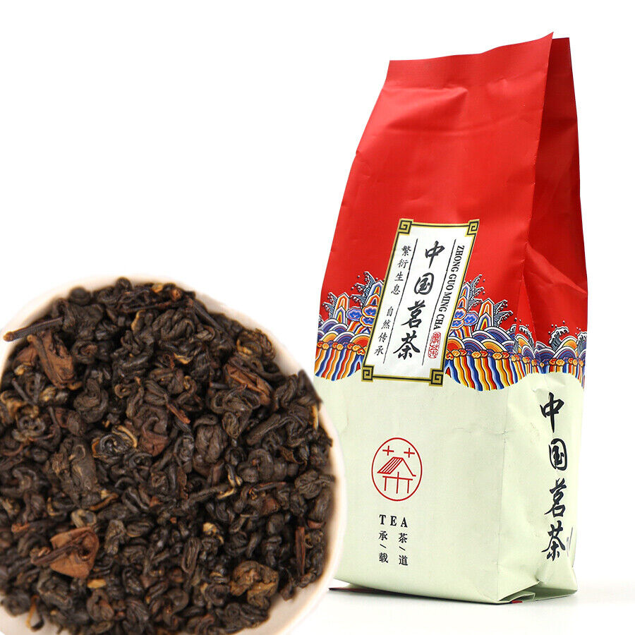 TeaFeng Qing Hong Luo Black Tea Loose Leaf Yunnan Dianhong Black Tea