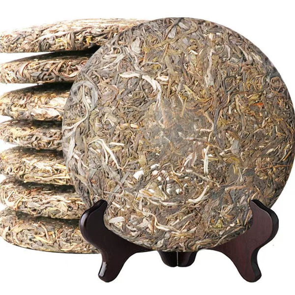 Yunnan Raw Puerh Tea Iceland Pu-erh Raw Tea Cake Big Leaves Pu'er Green Tea 357g