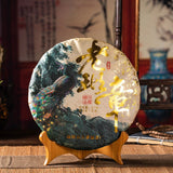 Authentic 357g Laobanzhang Raw Puerh Tea Cake Yunnan Pu'er Qizi Pu-erh Shengcha