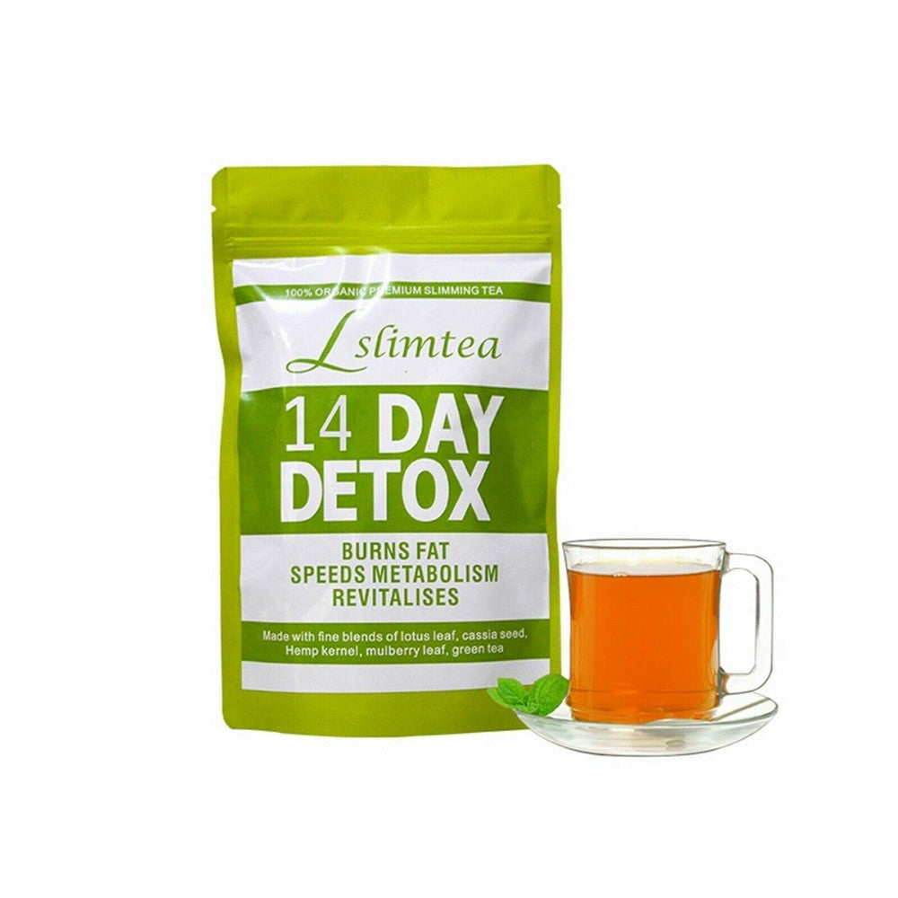 100% Pure Natural Detox Tea 14 Days Organic Slimming Tea Fat Burn Weight Loss Secondary image