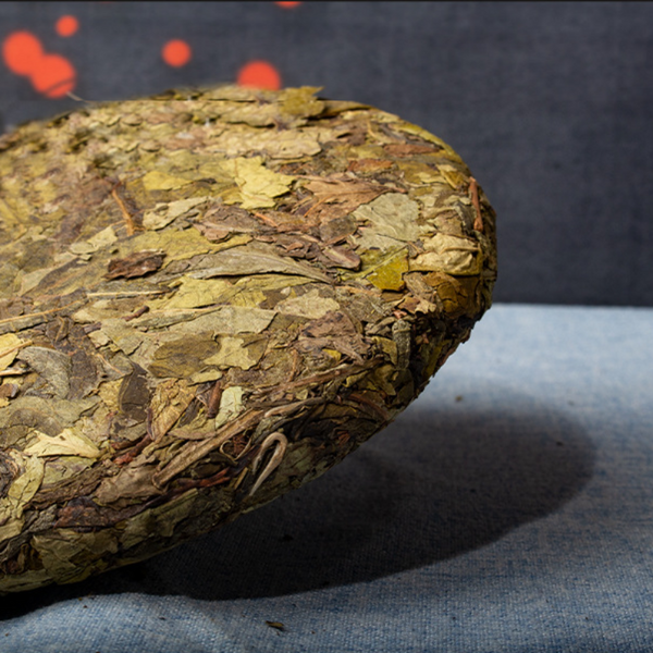 Gâteau de thé cru Puerh aux cent arbres anciens Collection  thé pu-erh 357g