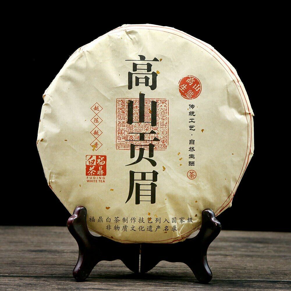 Fuding High Mountain White Tea Gong Mei Tribute Eyebrow 350g