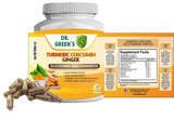 Turmeric Curcumin with Ginger and Bio pepper 2600mg Triple Strength 120 Capsules