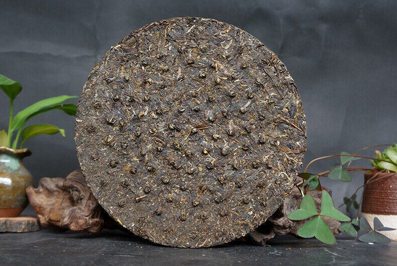 Shang Pin Golden Ribbon Big Snow Mountain * Xiaguan Puer Raw Puerh Tea 357g