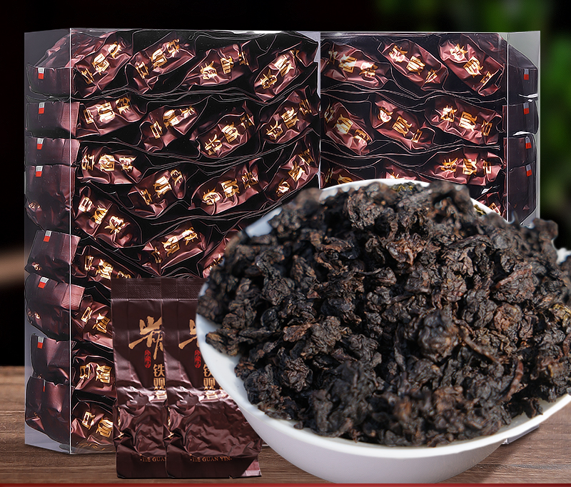 Anxi Black Dragon Roasted Oolong Tea Loose Leaf with Toasted Flavor AAAA Main image