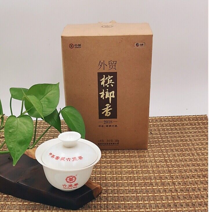 / Betelnut Flavored CHINATEA Liu Pao Tea 7361 Foreign Trade Liu Bao 500g