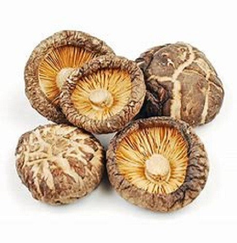 Shitake Mushroom Caps Whole - 4 Ounces - Whole Dried Japanese Shitake Main image