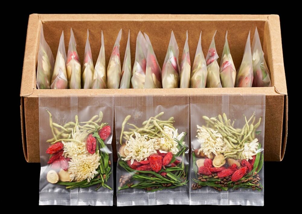 Honeysuckle, chrysanthemum, medlar, cassia seed, rock sugar, Reduce heat