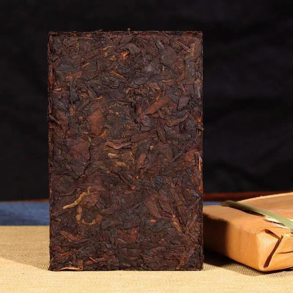 Yunnan Cooked Pu-erh Tea Brick Old Pu'er Black Tea 250g Menghai Puerh Ripe Tea