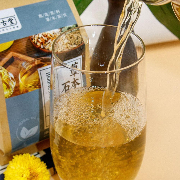18 Flavors Liver Care Tea 150g Herbal Stone Clearing Tea Herbal for Health