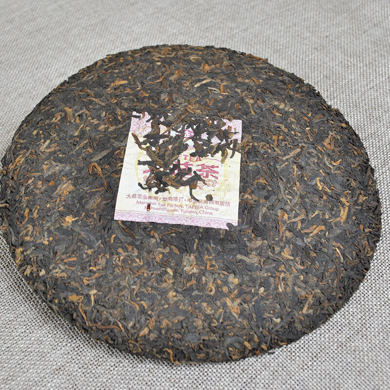 Pu'er TAETEA 7672 * Menghai Puer Dayi Shu Pu-erh Tea Cake 357g Ripe -