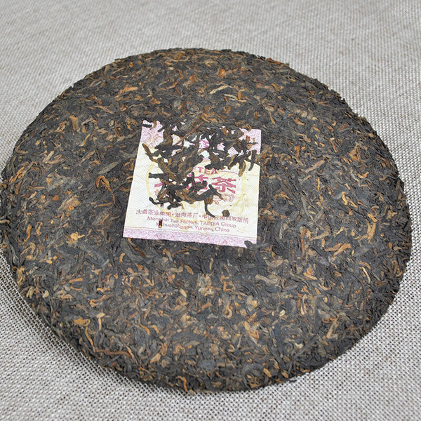 Pu'er TAETEA 7672 * Menghai Puer Dayi Shu Pu-erh Tea Cake 357g Ripe -