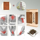 30pcs Healthy Warm Moxibustion Plaster Wormwood Herbal Medicine Paste Health