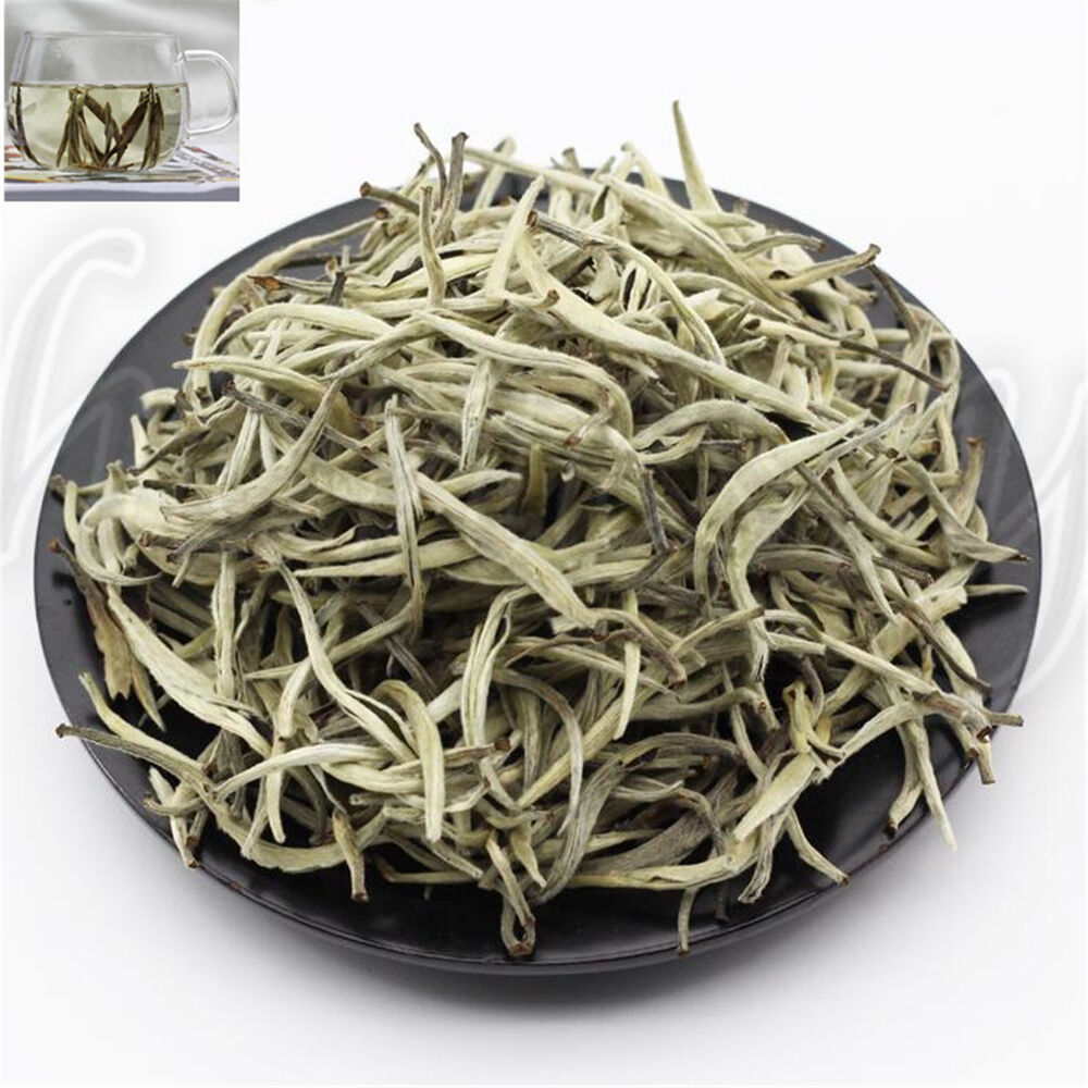 Thé en vrac blanc à l'aiguille d'argent Bai Hao Yin Zhen biologique