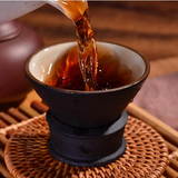357g Yunnan Ripe Puerh Tea Cake Mantangxiang Pu-erh Cooked Tea Chinese Pu'er Tea