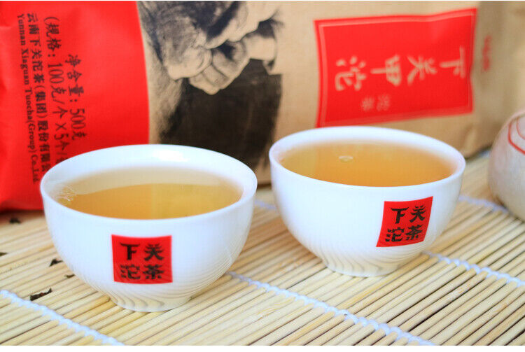 Jia Ji Tuo Cha *  Yunnan Xiaguan Raw Pu'er Tea Jiaji Tuocha Puer Tea 500g