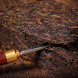 500g Pu-erh Ripe Tea Brick Iceland Old Tree Cooked Pu'er Tea Yunnan Pu-erh Tea