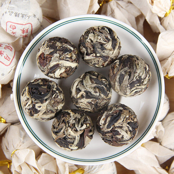 Yue Guang Bai Dragon Pearl White Tea Fragrant Mini White Tea 100g/3.52oz