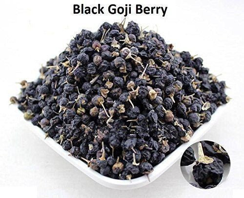 100% Natural Black Goji 1 LB PREMIUM BLACK WOLFBERRY GOJI BERRIES GRADEA黑枸杞/ Secondary image