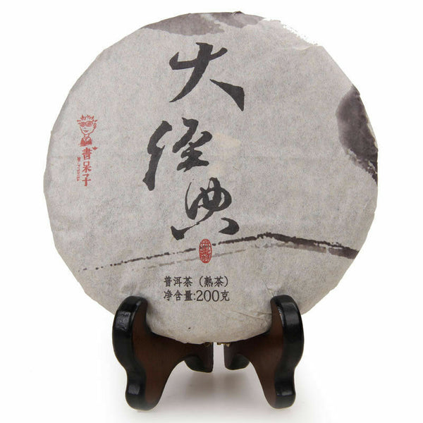 Big Classic Chinese Pu-erh Tea DR.PUER TEA Puerh Tea Aged Ripe Pu er 200g
