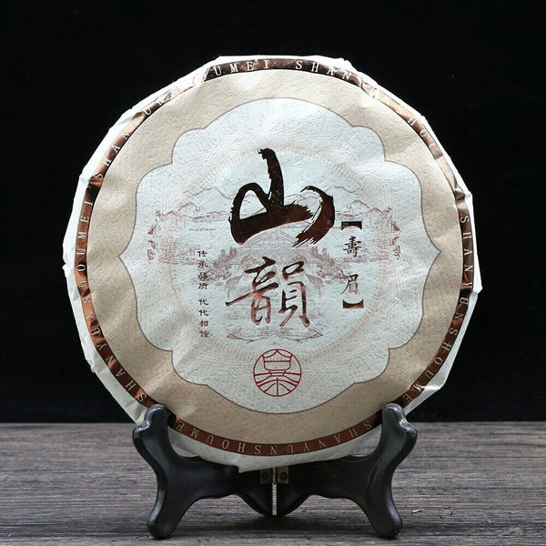 China Fujian Old Tree Fuding White Tea Shou Mei 340g Bai Cha Tea Leaf Cake