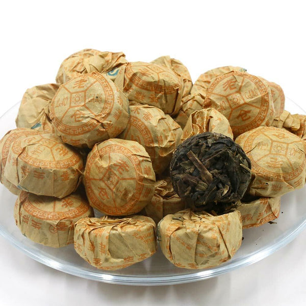 Laocang Mini Raw Pu'er Tuocha Glutinous Aroma Rice Sheng Pu'er Tea Tuo Cha