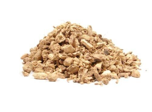 Chopped Ginger Root - 4 Ounces - Dried Ginger for Tea & Soaking
