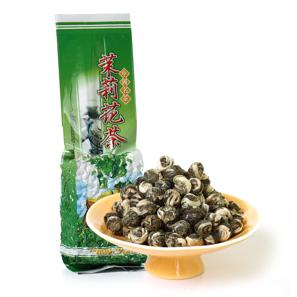 HELLOYOUNG 250g Nonpareil Supreme Jasmine Dragon Pearl Green Tea Loose Leaf Main image
